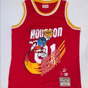 Travis Scott x BR x Mitchell & Ness Rockets Jersey